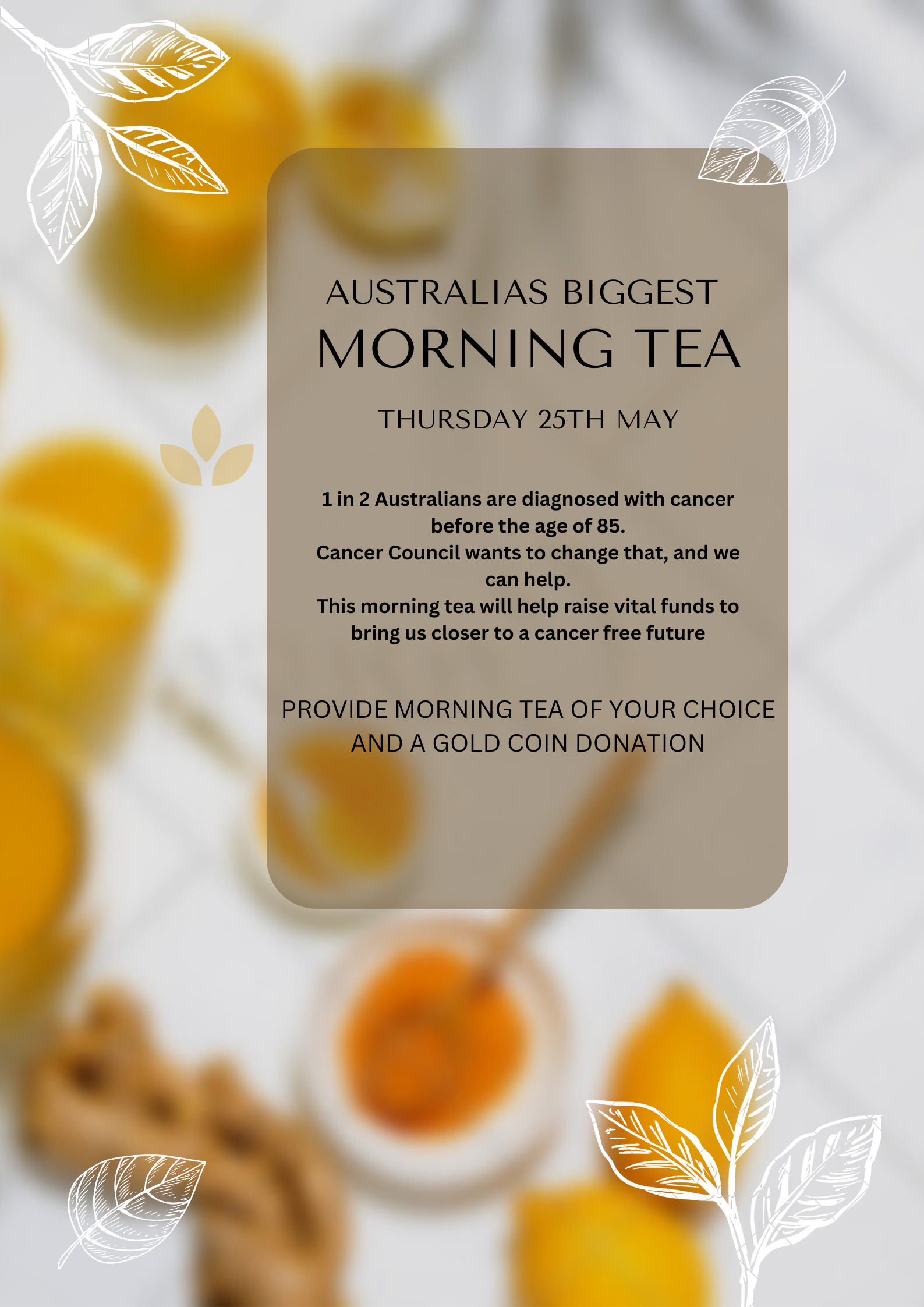 Australia’s Biggest Morning Tea Greenmeadows Medical Centre Port